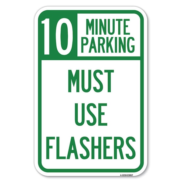 Safety Sign, 12 in Height, Aluminum, 18 in Length, 23867
